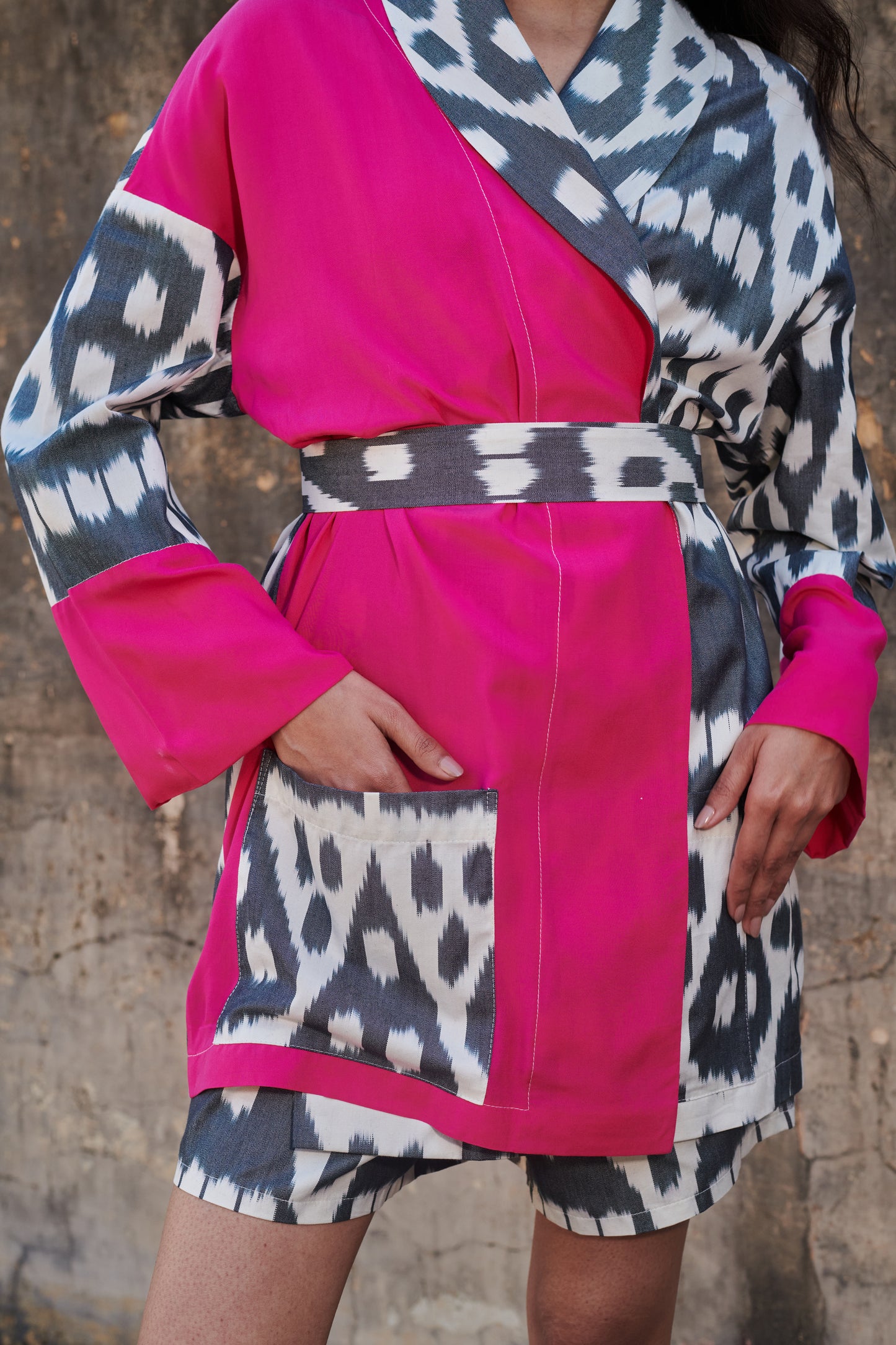Rouge Kimono Blazer
