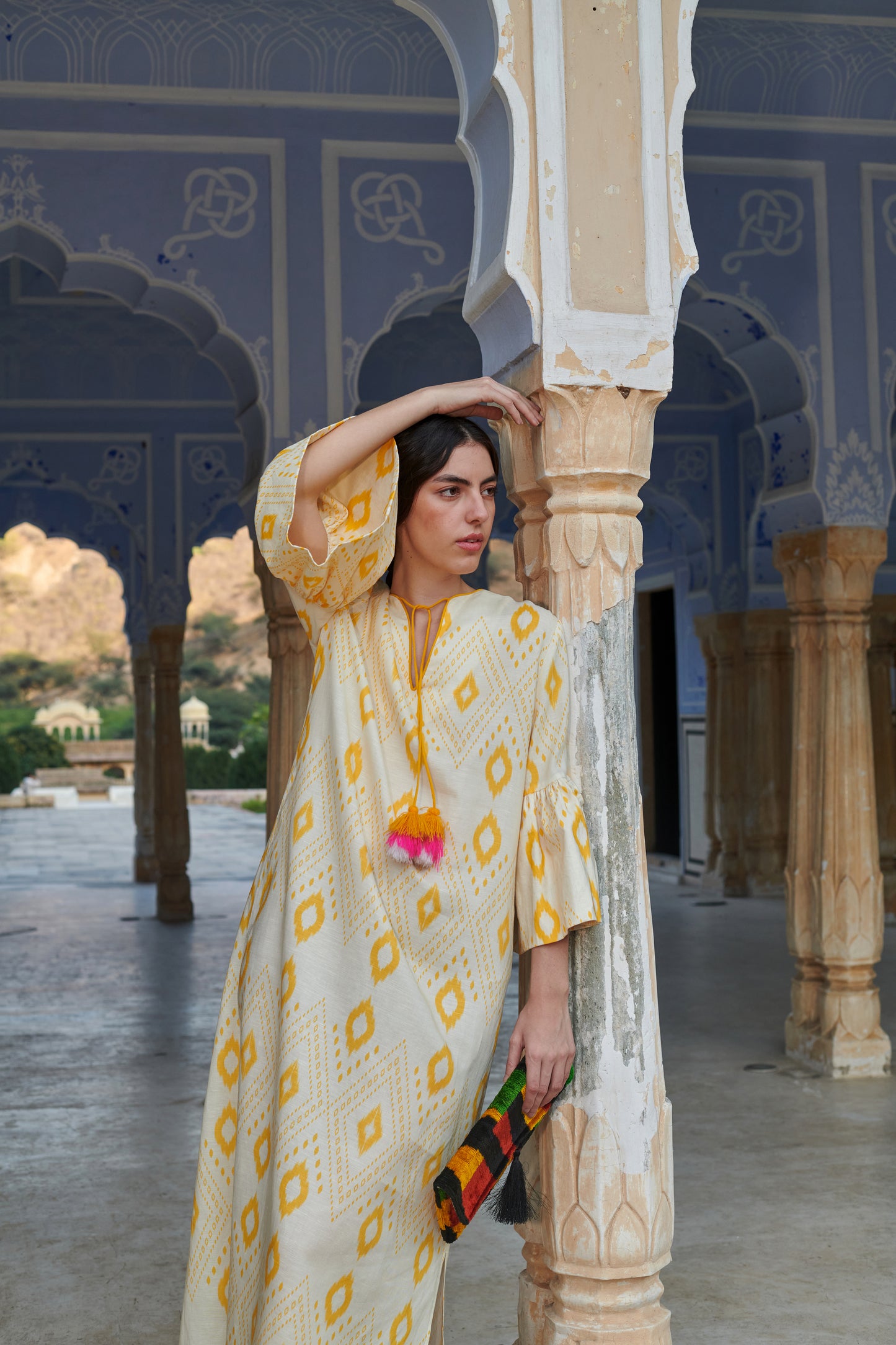 Orissa Dress in Yellow