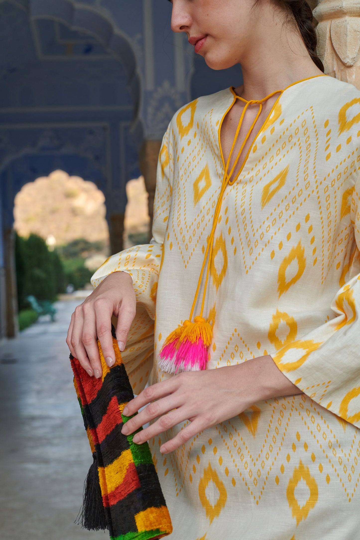 Orissa Dress in Yellow