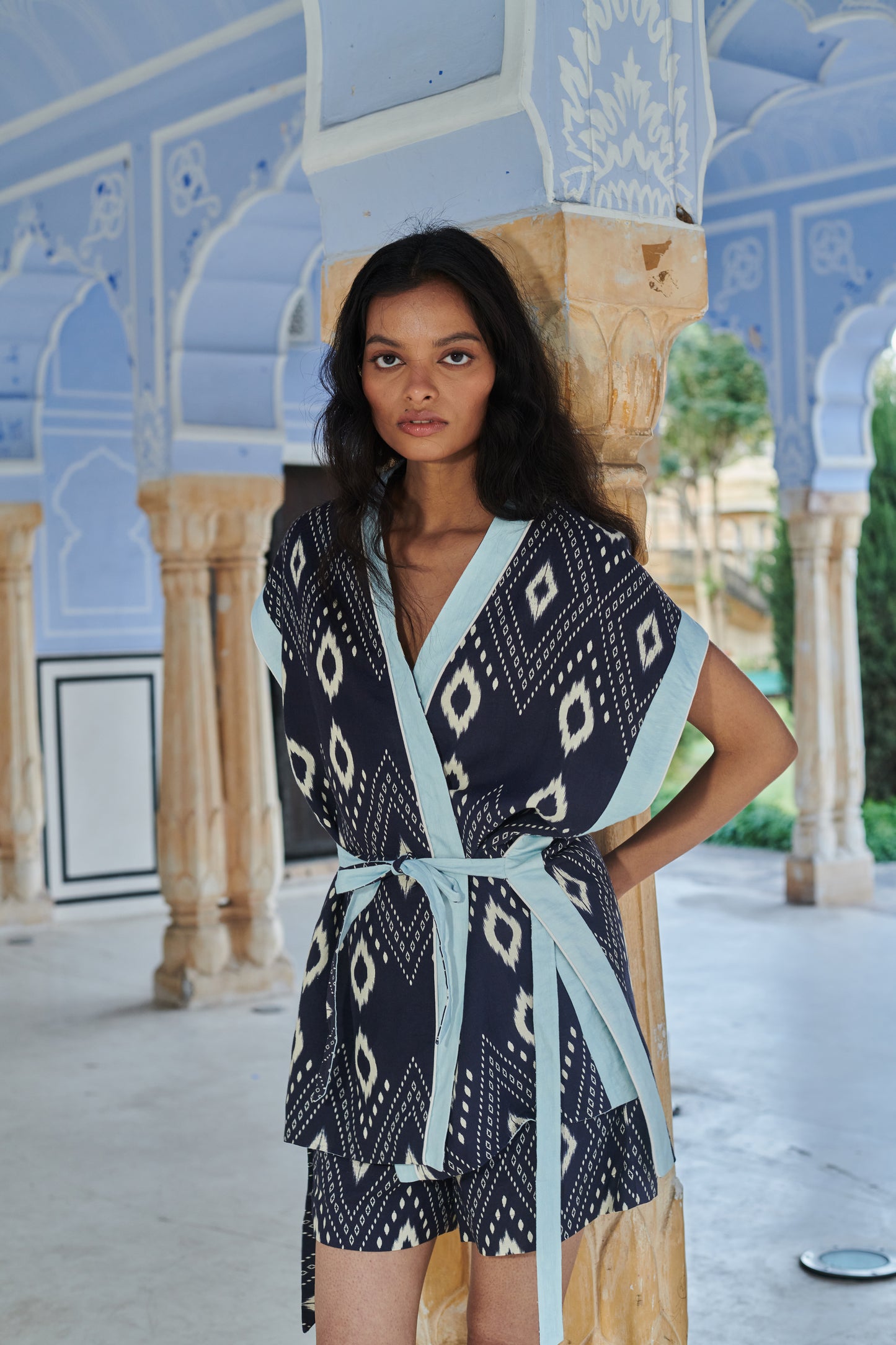 Midnight Cape Top