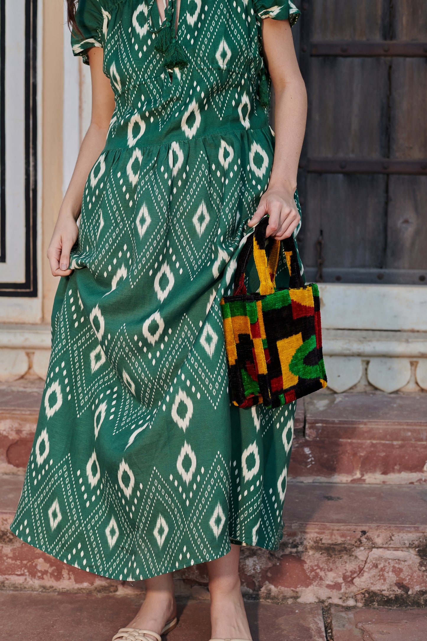 Elysian Tie Front Dress