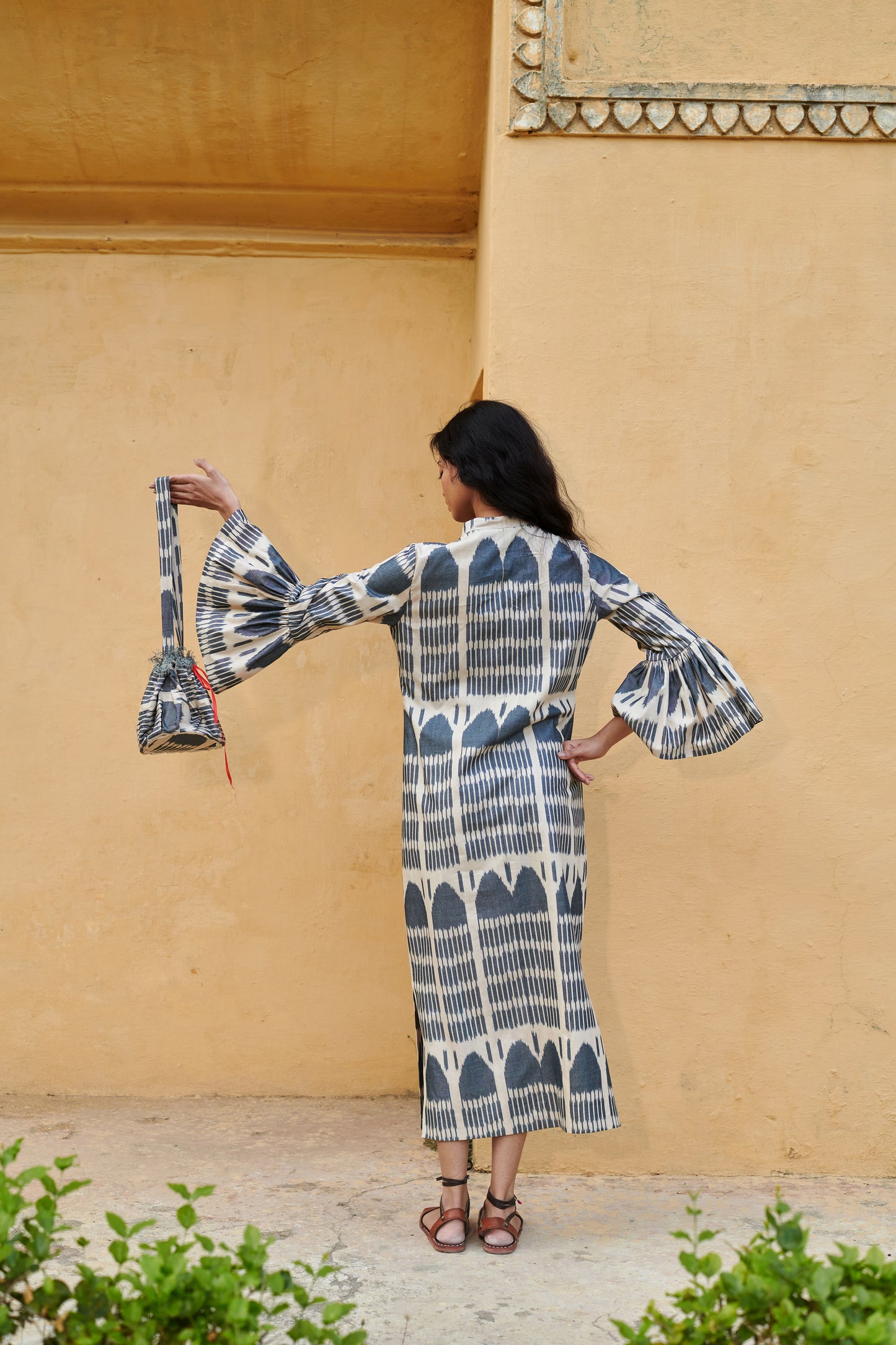 Gulmohar Dress with Side Slits