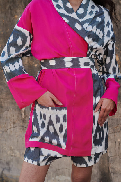 Rouge Kimono Blazer