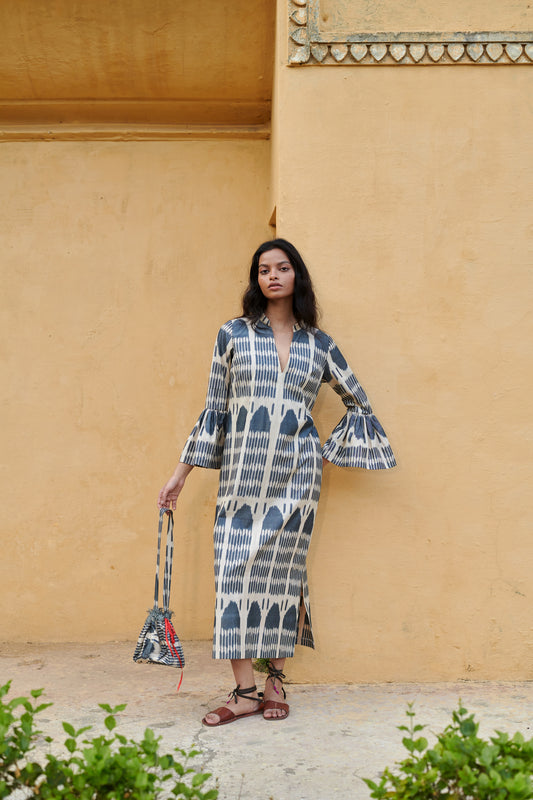Gulmohar Dress with Side Slits