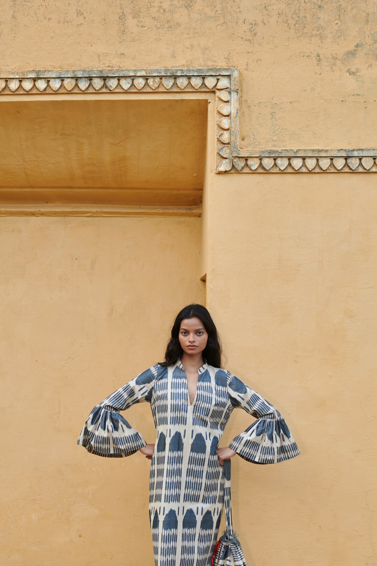 Gulmohar Dress with Side Slits